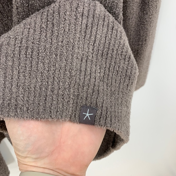 Barefoot Dreams CozyChic Lite Cabin Cardigan Longline in Ash Sz XL - Picture 6 of 13